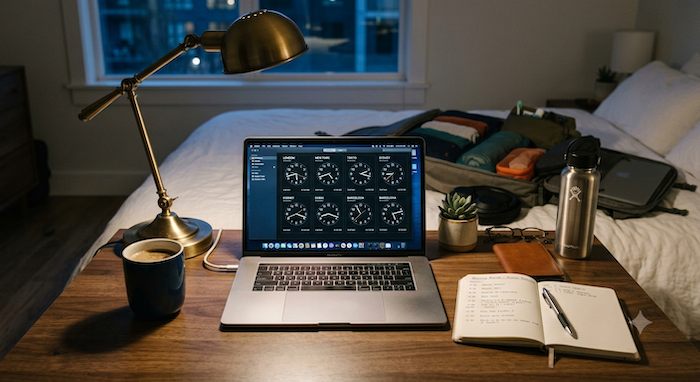 Organiser sa journée en remote avec décalage horaire