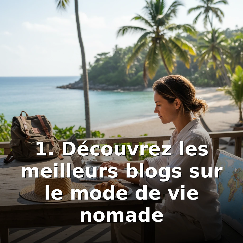 1. Découvrez les meilleurs blogs sur le mode de vie nomade