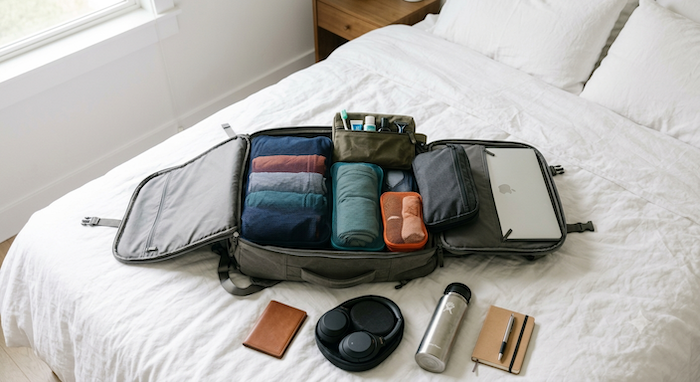 Voyager avec un seul bagage cabine
