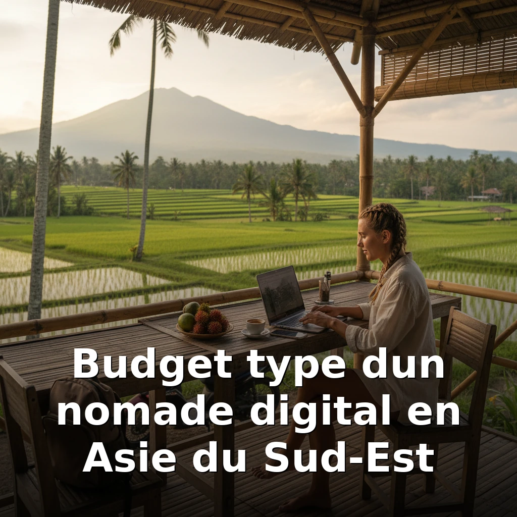 Budget type dun nomade digital en Asie du Sud-Est : combien ça coûte vraiment ?