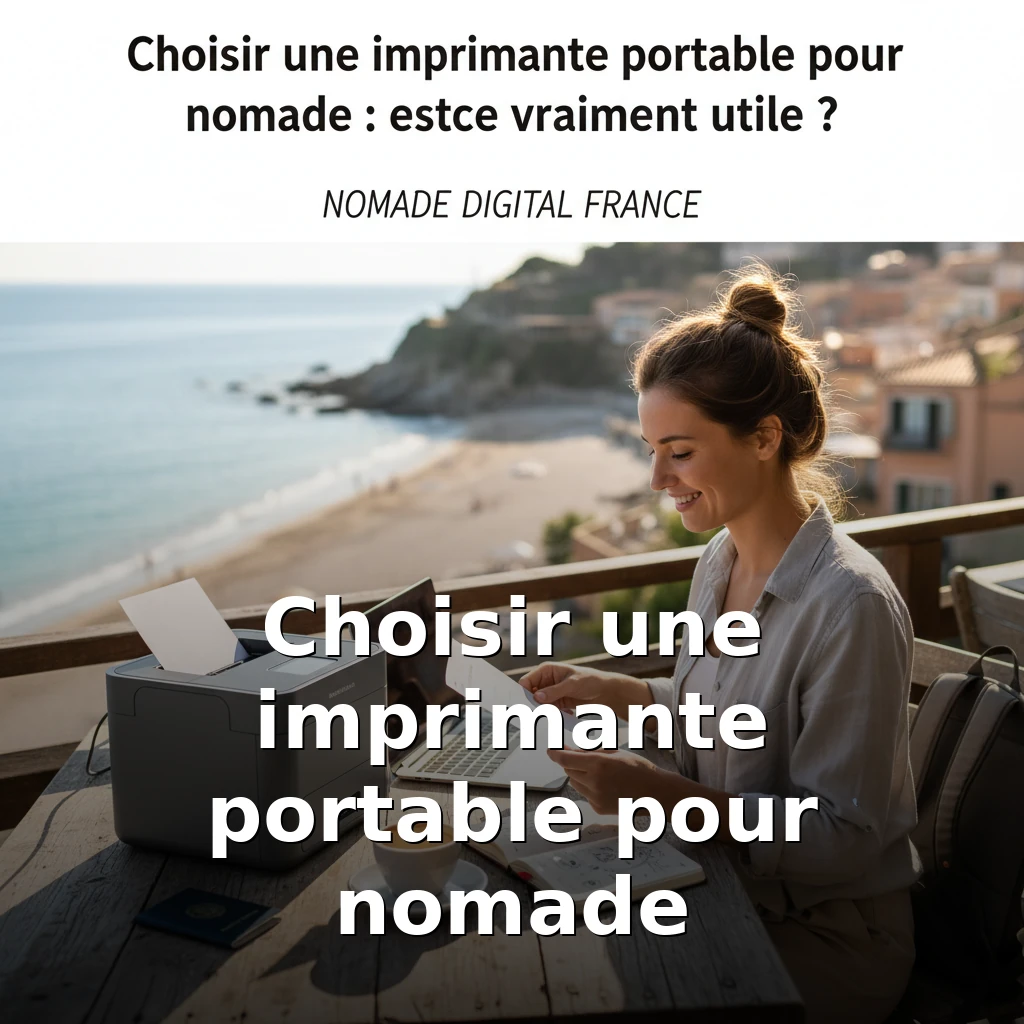 Choisir une imprimante portable pour nomade : est-ce vraiment utile ? 2 Choisir une imprimante portable pour nomade : est-ce vraiment utile ?