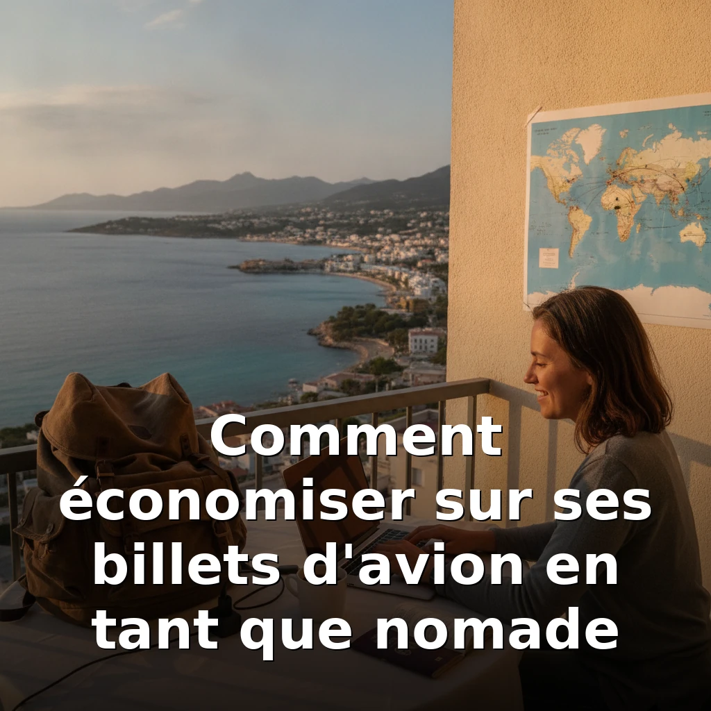 Comment économiser sur ses billets d'avion en tant que nomade avec des voyages fréquents