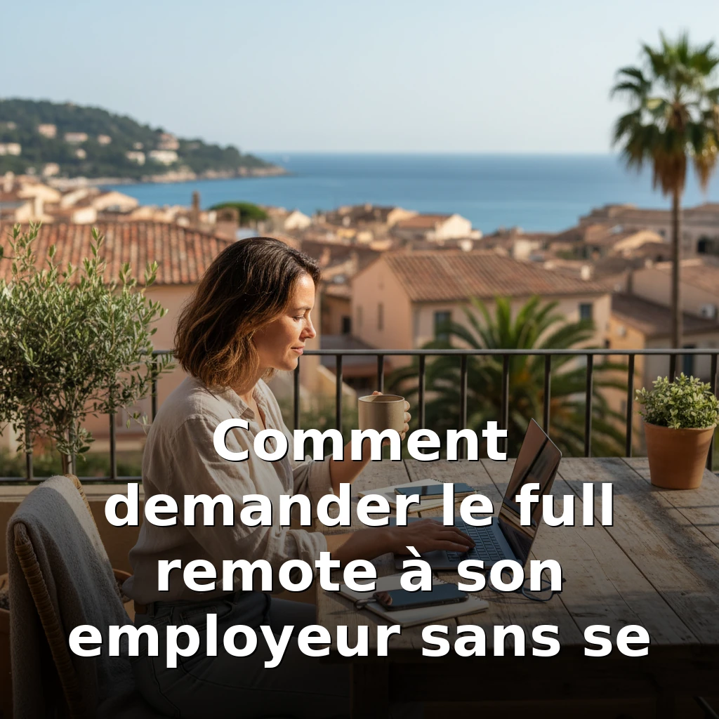 Comment demander le full remote à son employeur sans se faire refuser