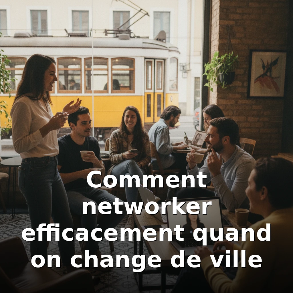 Comment networker efficacement quand on change de ville tout le temps