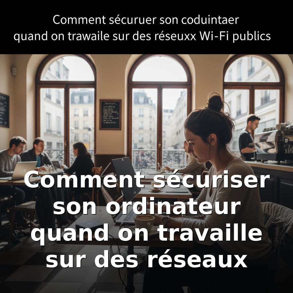 Comment sécuriser son ordinateur quand on travaille sur des réseaux Wi-Fi publics 2 Comment sécuriser son ordinateur quand on travaille sur des réseaux Wi-Fi publics
