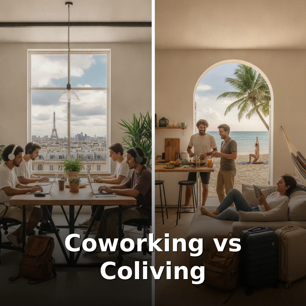 Coworking vs Coliving : Lequel Choisir en 2026 ? Guide Complet