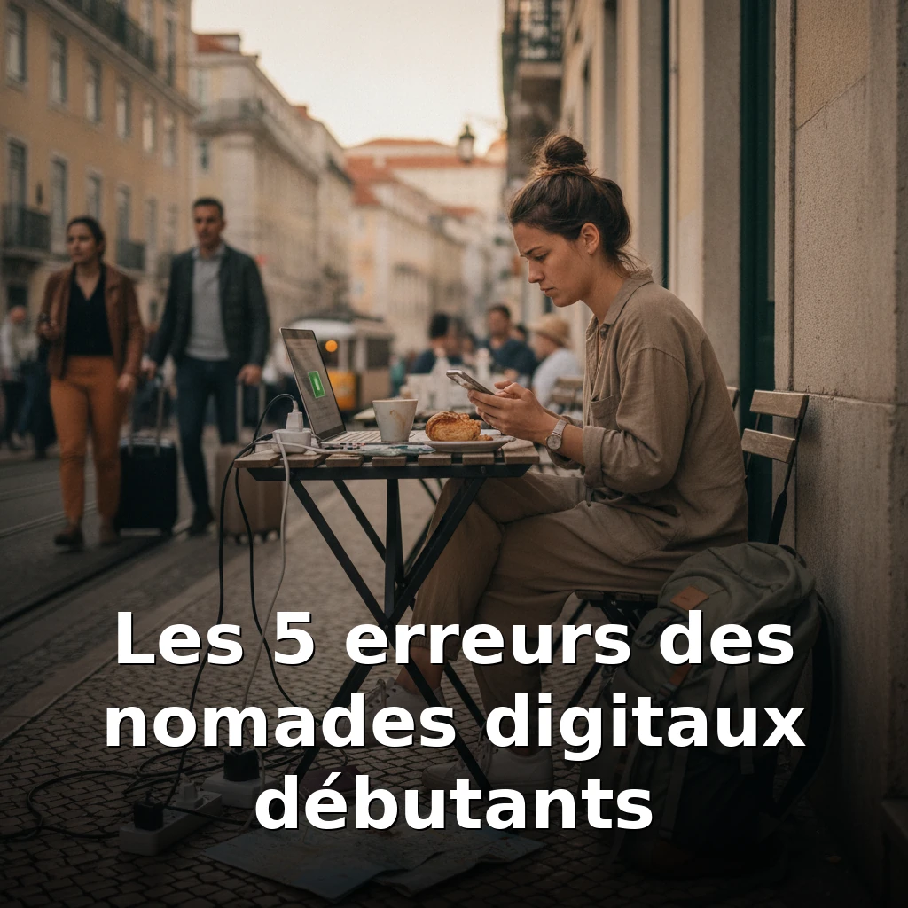 Les 5 erreurs des nomades digitaux débutants