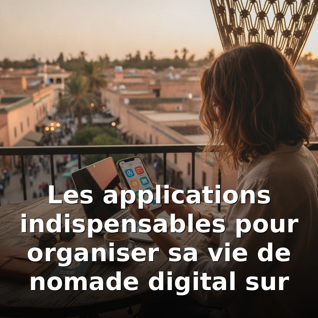 Les applications indispensables pour organiser sa vie de nomade digital sur iPhone