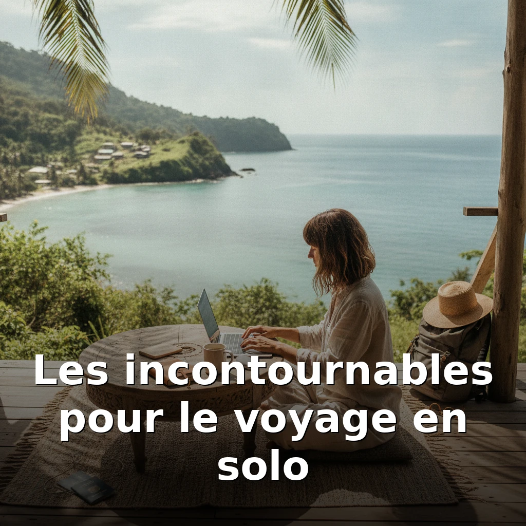 Les incontournables pour le voyage en solo 2 Les incontournables pour le voyage en solo