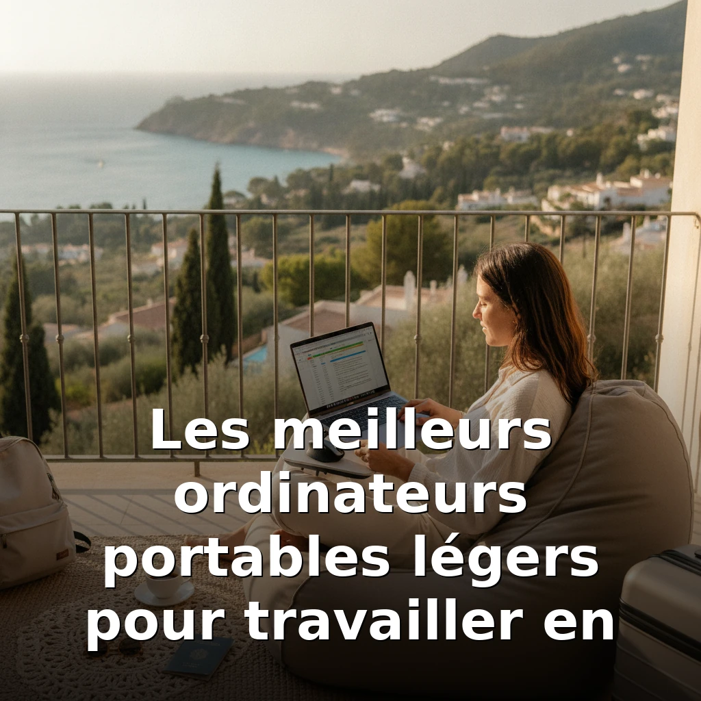 Les meilleurs ordinateurs portables légers pour travailler en voyage (moins de 1,5 kg)
