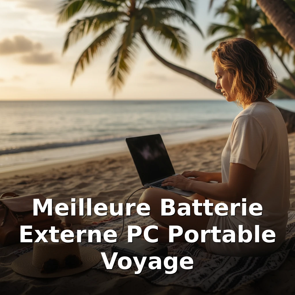 Meilleure Batterie Externe PC Portable Voyage 2026 : Comparatif