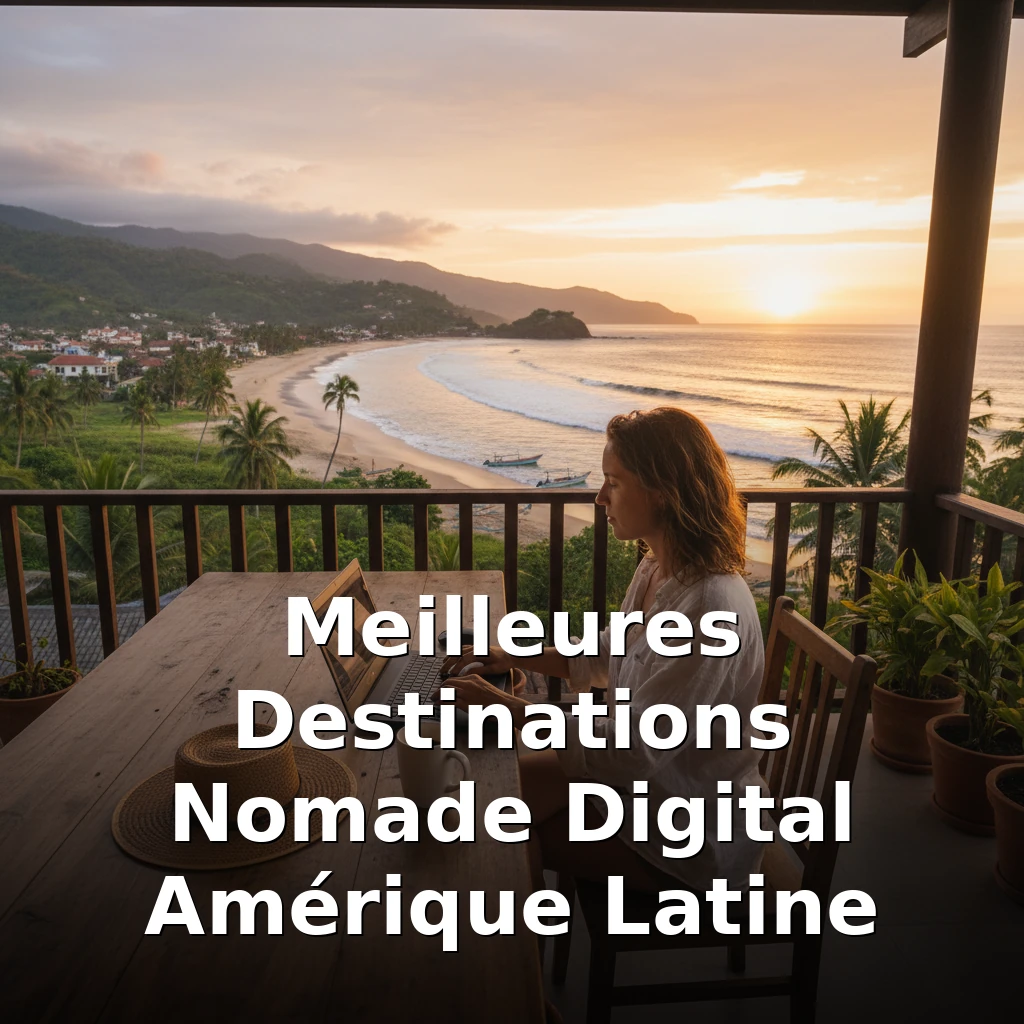 Meilleures Destinations Nomade Digital Amérique Latine 2026