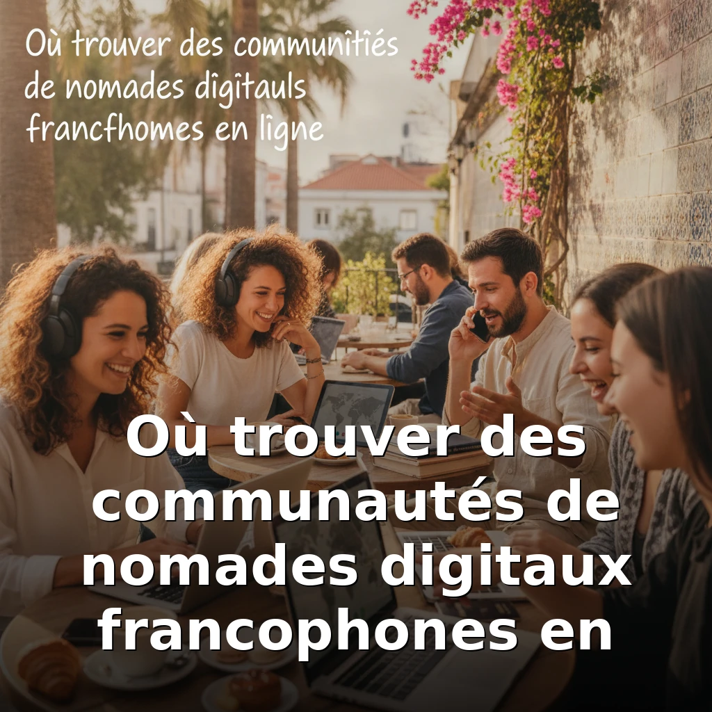 Où trouver des communautés de nomades digitaux francophones en ligne 2 Où trouver des communautés de nomades digitaux francophones en ligne