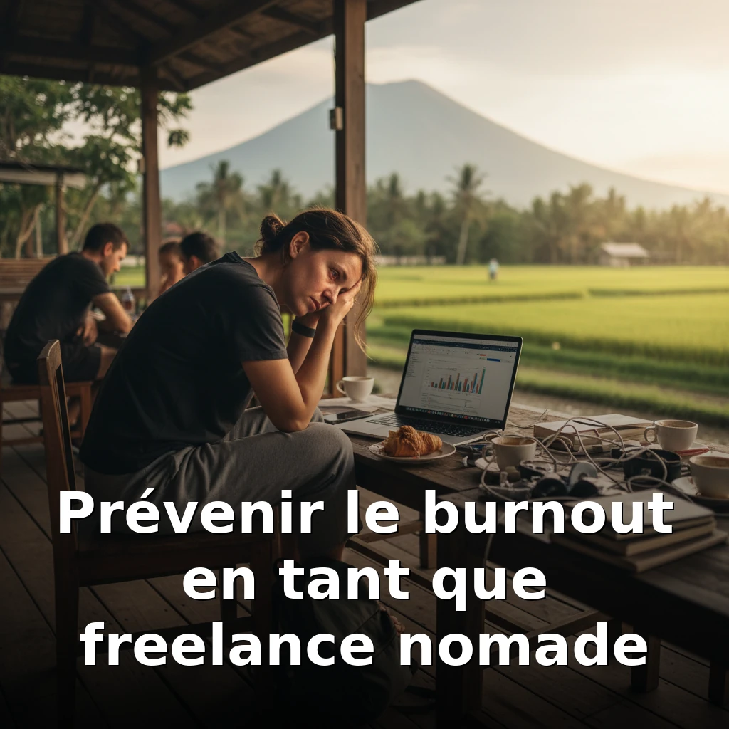 Prévenir le burnout en tant que freelance nomade : les signaux à repérer tôt 2 Prévenir le burnout en tant que freelance nomade : les signaux à repérer tôt