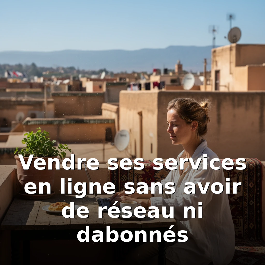 Vendre ses services en ligne sans avoir de réseau ni dabonnés : par où commencer