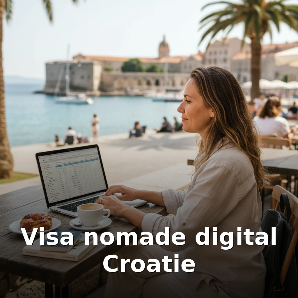 Visa nomade digital Croatie 2026 : démarches complètes et durée